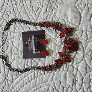 3 piece Woman's necklace with earrings bracelet